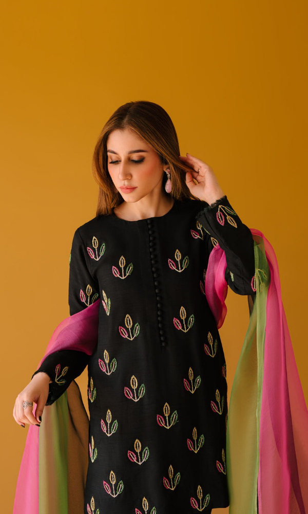Tasawur - 3PC Embroidered Lawn Suit - TA36