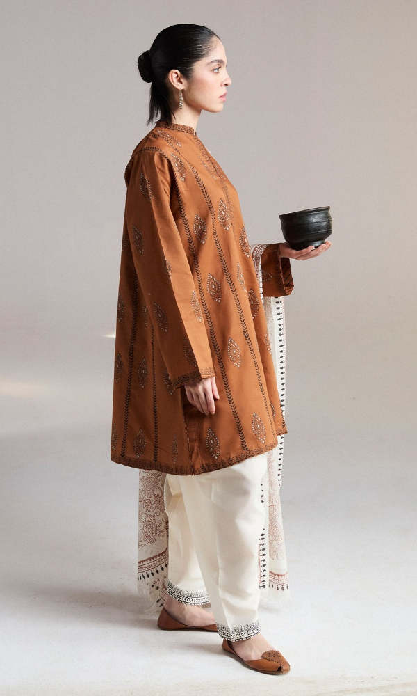ZARA SHAH JAHAN - 3PC Embroidered Lawn Suit - ZSJ52