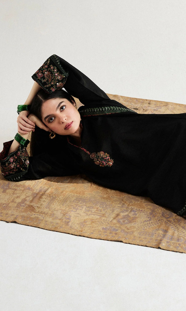 Zara Shahjahan -3PC (Unstitched) Embroidered Lawn Suit - ZS9090