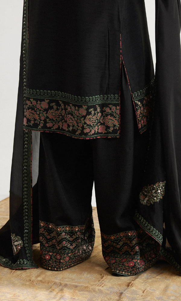 Zara Shahjahan -3PC (Unstitched) Embroidered Lawn Suit - ZS9090