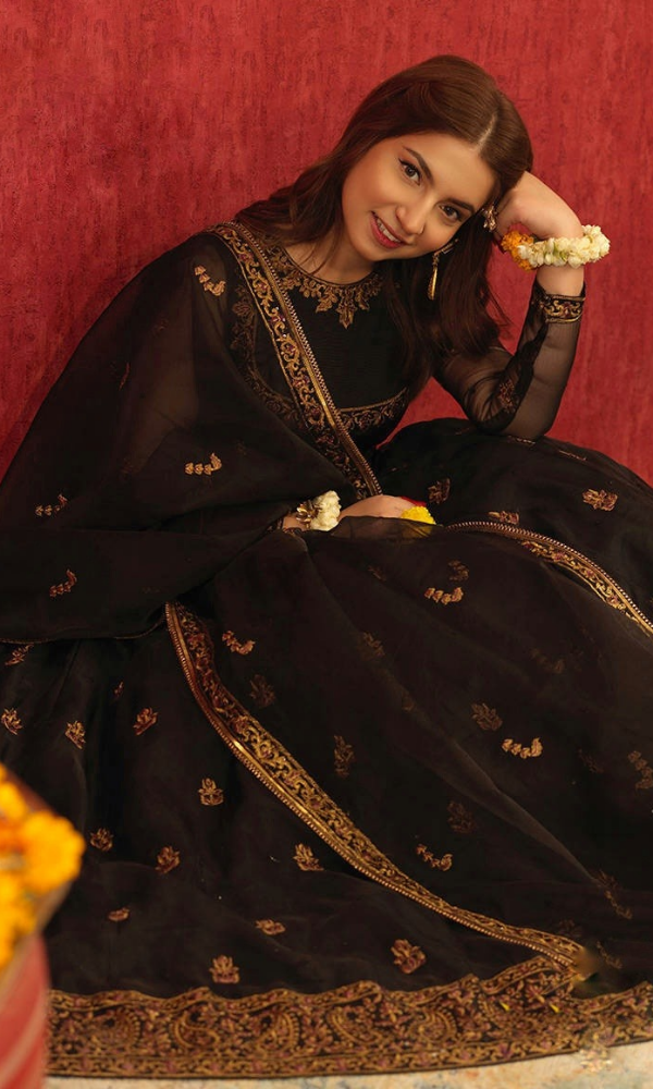 Asim Jofa - 3PC (Unstitched) Embroidered Premium Frock -