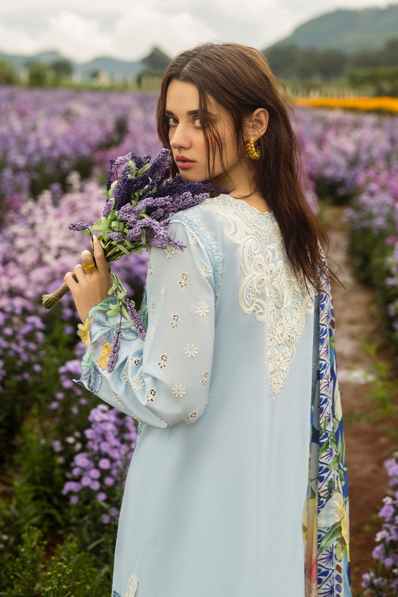 Mushq - 3PC (Unstitched) Chicken Kari Heavy Embroidered Lawn Suit - GKA24