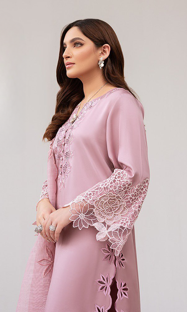 Nadia Farooqi - 3PC (Unstitched) Lawn Embroidered Suit - GIR600