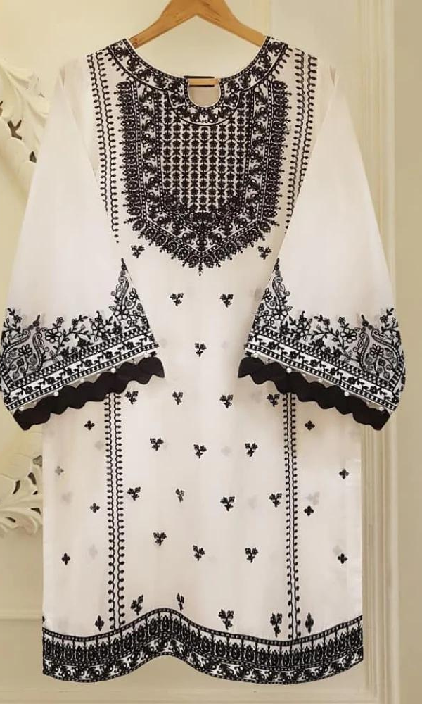 Agha Noor - 3PC (Unstitched) Dhanak Heavy Embroidered Suit -GKA04