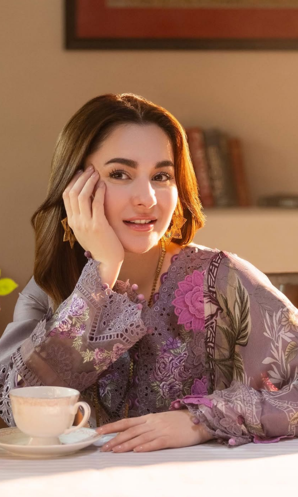 Maria.b - 3PC Embroidered Chickenkari Lawn Suit - GKA1321