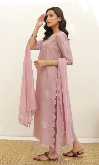 Zarghoon - 3PC (Unstitched) Embroidered Lawn  Suit - ZR707