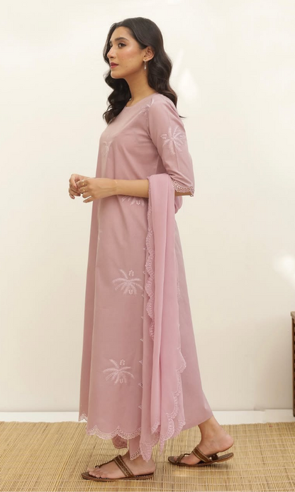 Zarghoon - 3PC (Unstitched) Embroidered Lawn  Suit - ZR707