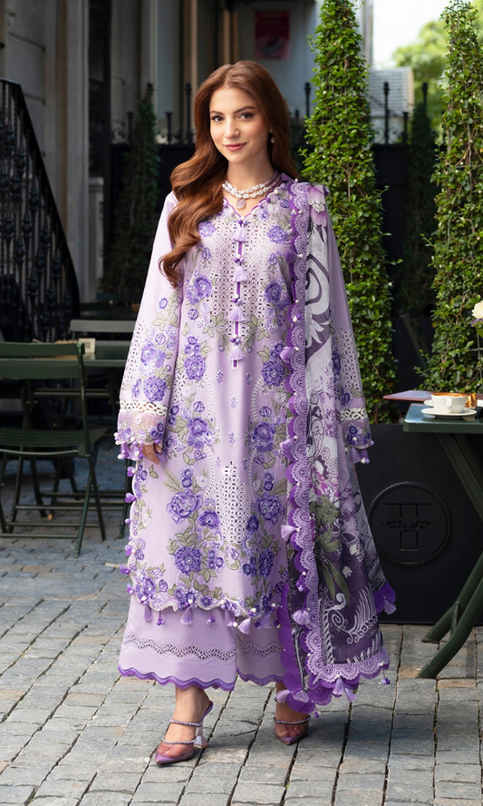 Jade - 3PC (Unstitched) Embroidered Chickenkari Lawn Suit - GKA1323