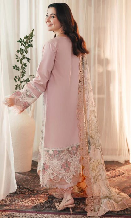 Jade - 3PC (Unstitched) Embroidered Chickenkari Lawn Suit - GKA